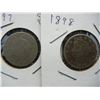 Image 2 : 1897, 1898 V Nickels