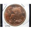Image 1 : Copper Round .999 Panda Design