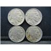 Image 1 : (2) 1935, 1936, 1937 Buffalo Nickels