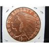 Image 2 : Copper Round .999 Eagle Design