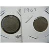 Image 1 : 1905, 1907 V Nickels