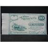 Image 1 : 1862 CIVIL WAR Summit Co. OHIO (Cuyahoga Falls) UNC 10 cent banknote
