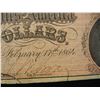 Image 2 : 1864 Confederate States $5. Richmond Capitol. XF condition