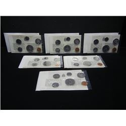 6 1970s Canada Mint sets