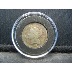 1872 3 cent nickel
