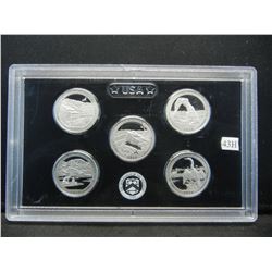 2014-S Silver Proof Quarter set.