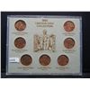 Image 1 : 7 types of Lincoln cents set