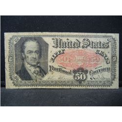 1875 50 cent note.