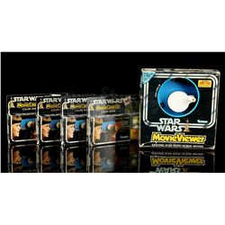 . Star Wars Movie Viewer with Four Movie Cassettes
