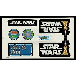 . Star Wars X-Wing Aces Sticker Sheet - Unused