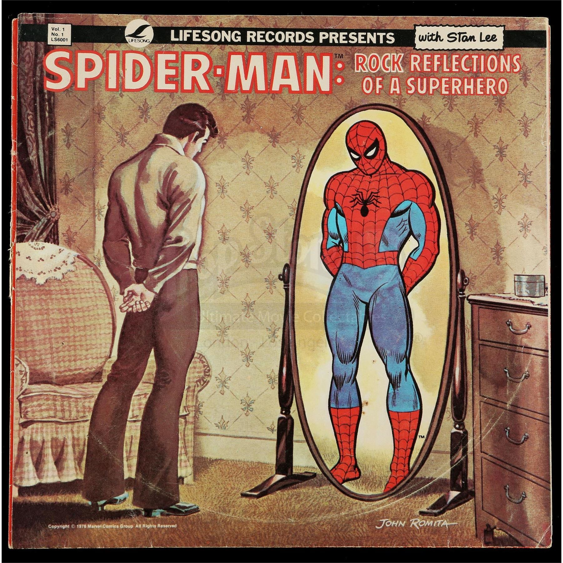 . Spider-Man: Rock Reflections of a Superhero Cover Design Art with ...