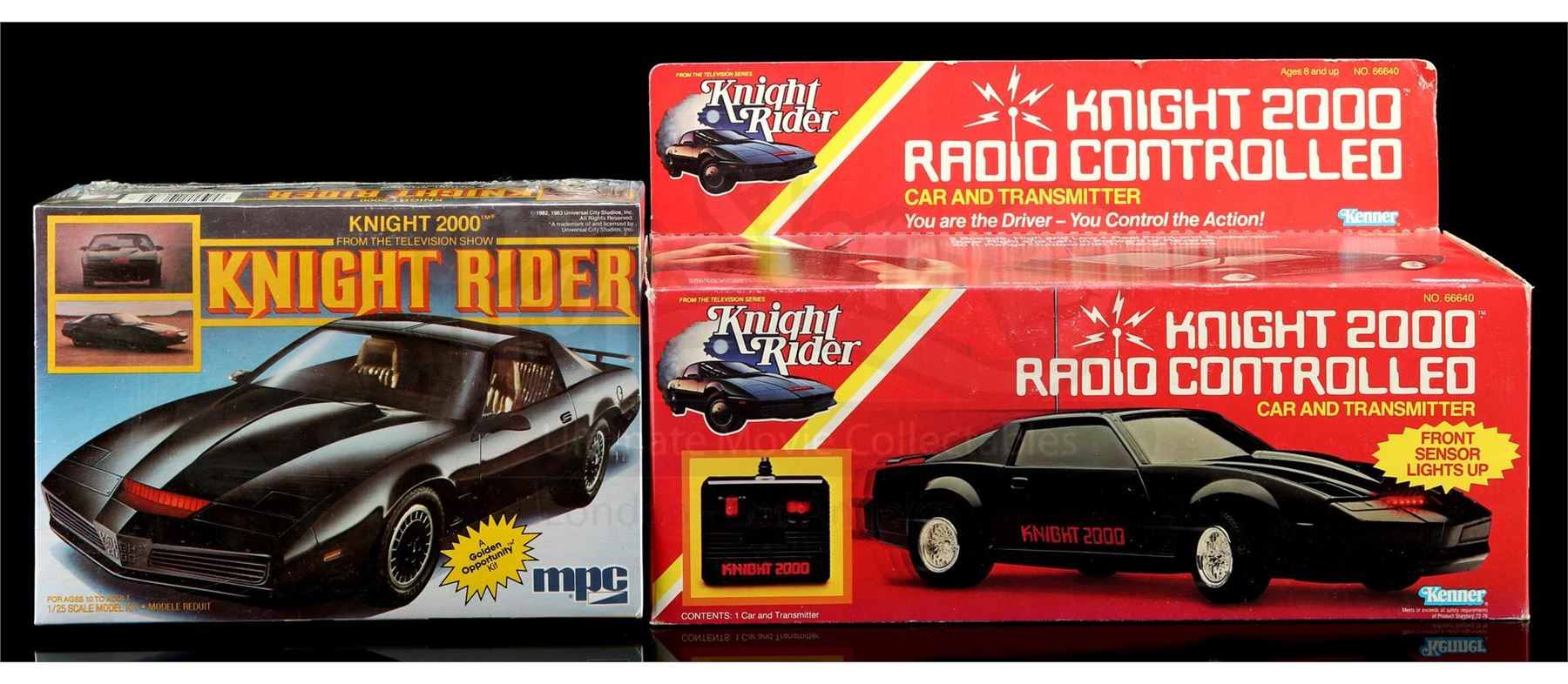. Knight 2000 Model Kit and Knight 2000 Radio-Controlled Car and ...