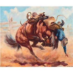 Olaf Wieghorst - Corral Dust