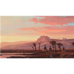 Michael Coleman - Indian Campfire Scene