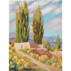 Sheldon Parsons - Pueblo Afternoon