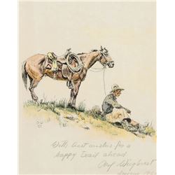 Olaf Wieghorst - With Best Wishes for a Happy Trail Ahead