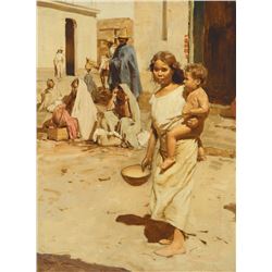 Gilbert Gaul - New Mexican Village