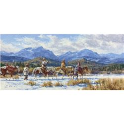 Charles Fritz - Bloods Traveling the Old North Trail