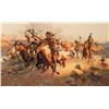 Image 2 : Frank McCarthy - Running Off the Herd (Triptych)