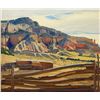 Image 1 : Ernest Blumenschein - Rock of Fire-Morning, Ghost Ranch