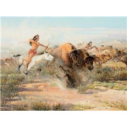 John Clymer - Thundering Hoofs