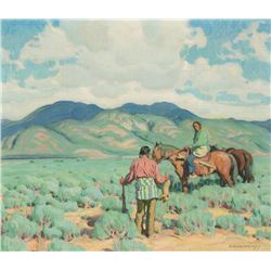 E. Martin Hennings - Rabbit Hunters