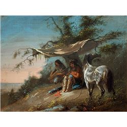 Alfred Jacob Miller - Two Arapaho