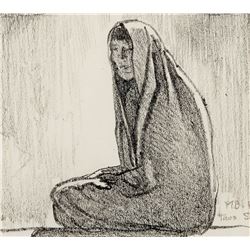 Maynard Dixon - Watchers from the Housetops