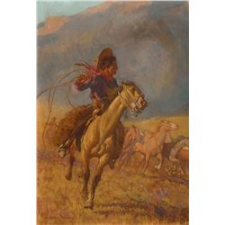 Maynard Dixon - Nez Perce Cowpuncher