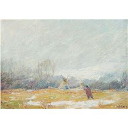 Joseph H. Sharp - The Blizzard