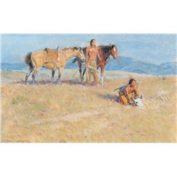 Tom Lovell - Homage to the Bison