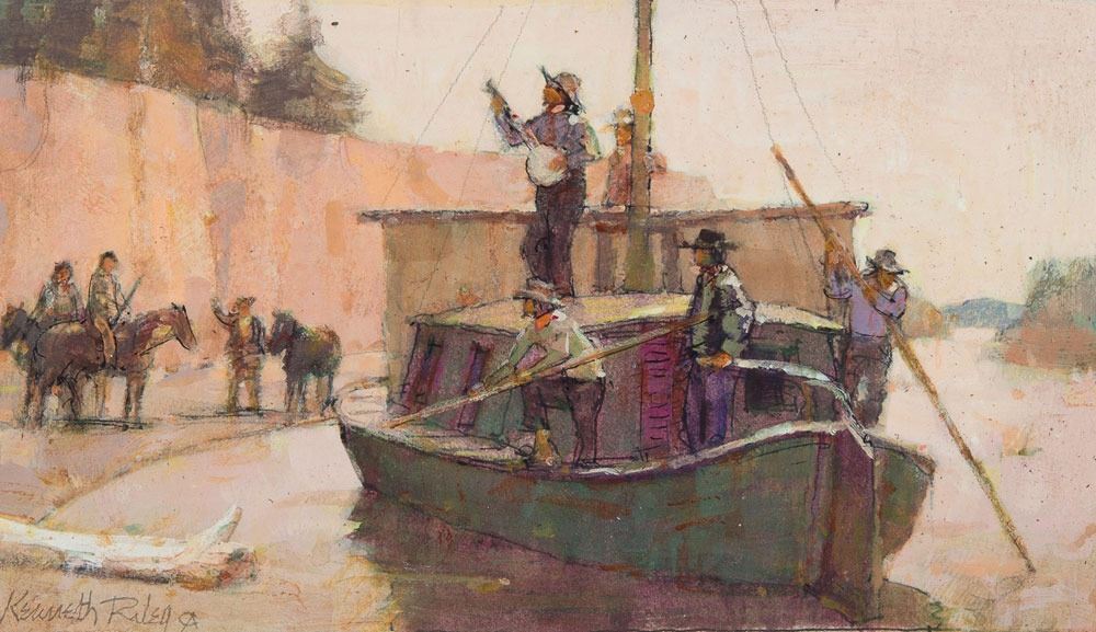 Kenneth Riley - Study for Music to Buy By