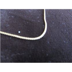 18 KT GOLD PLATED 16" NECKLACE