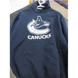 CANUCKS BLUE HOODIE (SIZE XL)