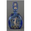 Image 1 : 1 CZECH BLUE COLOGNE BOTTLE 