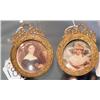 Image 1 : 1 PAIR OF MINIATURE PORTRAITS 