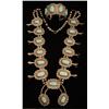 Image 1 : 1 NAVAJO SQUASH BLOSSOM NECKLACE 