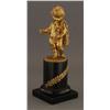 Image 1 : 1 BRONZE FIGURE OF A CHERUB, 