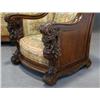 Image 3 : 1 VICTORIAN GRIFFIN CARVED PARLOR SET 