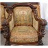 Image 5 : 1 VICTORIAN GRIFFIN CARVED PARLOR SET 