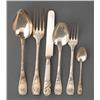 Image 1 : 1 FRENCH CHRISTOFLE SILVER FLATWARE, 