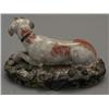 Image 2 : 1 STAFFORDSHIRE FIGURE OF A DOG, 6 1/2