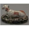 Image 2 : 1 STAFFORDSHIRE FIGURE OF A DOG, 6 1/2