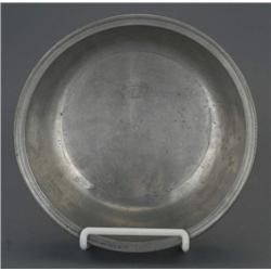 1 AMERICAN PEWTER BOWL, 