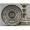 Image 2 : 1 PAIR OF AMERICAN PEWTER LAMPS, 