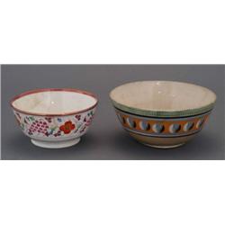 1 LUSTERWARE BOWL, 6 