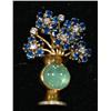 1 18K GOLD FLOWER POT BROACH, 