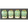 Image 1 : 1 SET OF FOUR QUEZAL SHADES, 