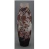 Image 1 : 1 MONUMENTAL GALLE CAMEO GLASS VASE, 