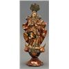 Image 1 : 1 CONTINENTAL PAINTED MADONNA FIGURE, 1